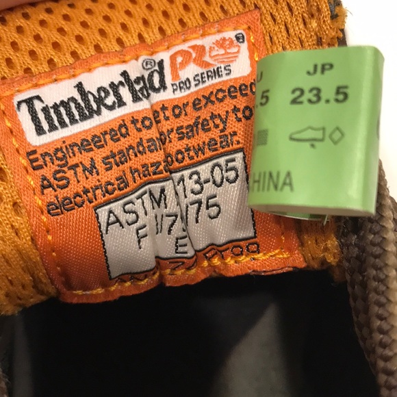 TIMBERLAND pro lace up hiking boot slip resistant - Picture 8 of 8